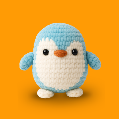Kori el Pingüino Kit de Crochet 🐧